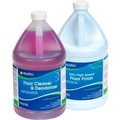 Global Equipment Global Industrial„¢ Floor Cleaning Kit, Floor Cleaner & Finish, 1 Gallon Bottles, 2/Case GBLFL-01